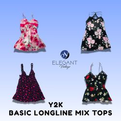 Y2K Basic Fit Slip Tops - EV1484