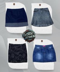 Y2K Festival Denim Skirt
