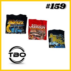 RACING PRINTED T-SHIRTS (brands) Almost famous etc..