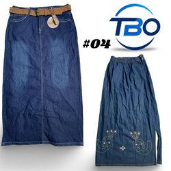 Y2K Denim Skirts. #04