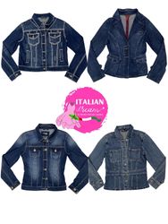 Y2K signature denim jackets