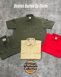 Dickies Button Up Shirts - (12/05)