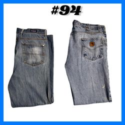 Mix branded jeans (brands) Harrly Division Carhart..