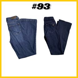 Y2k Bootcut Jeans (brand) Americn Ralge & Levis et..
