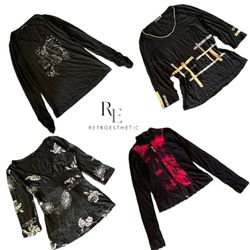 Y2K Grunge Full Sleeve Tops Re-3203