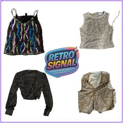 Y2K Beaded & Sequin Tops (RS-331)