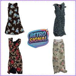 Y2K 90s Floral Dresses