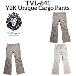 Y2K Unique Cargo Pants (TVL-641)