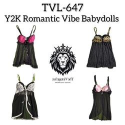 Y2K Romantic Vibe Babydolls (TVL-646)
