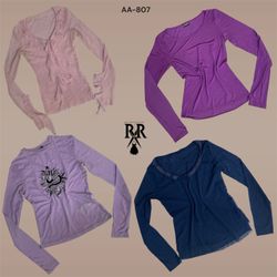 Y2K Pretty Girl Full Sleeve Tops (AA-807)