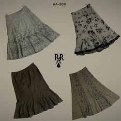 Y2K Unique Wool Mix Skirts (AA-808)