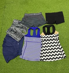 Yv385 Lululemon Tanktops Shorts mix