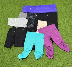 Yv386 Lululemon Leggings Capris 33P