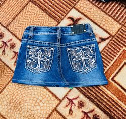 Y2K Denim Mini Skirts
