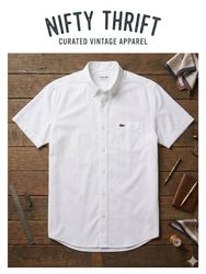 Lacoste White Only Button Up Shirts