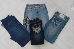 CR8390 Y2K FLARE JEANS