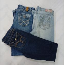 CR8392 Y2K FLARE JEANS