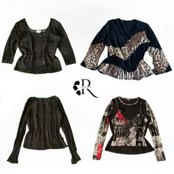 Y2K Earthy Tone Girls Full sleeves Tops RW1951