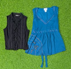 5552 - Y2K Style Camisole and Blouse