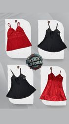 Y2K Lace Sleepwear Cami Tops