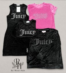 Juicy couture velvet tops