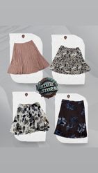 Y2K Soft Grunge Poly Skirt