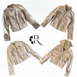 Y2K Unique Leather Jacket RW1960