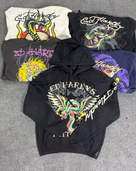 Ed hardy mens pull over hoodies