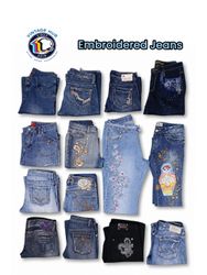 Embroidered Jeans