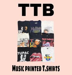 Music Printed T.shirt     (TTB-79)