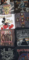 Rock band tees
