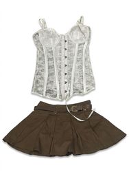 (FV-1422) Y2K Corsets & Mini Skirts