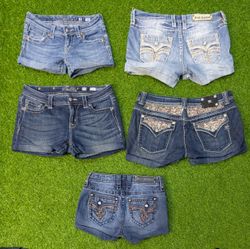 5567 - Miss me, True Religion,Rock Revival Upcycle..