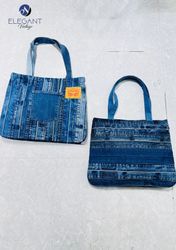 UPCYCLED Patchwork Denim Bag - EVR0551