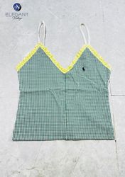 UPCYCLED Gingham Cami Tops - EVR0555