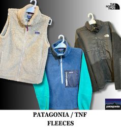 Premium Patagonia and TNF Fleece