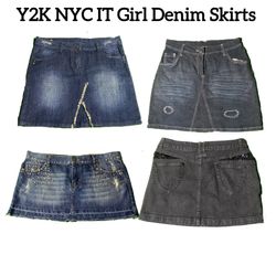 Y2K NYC IT Girl Denim Skirts TY-028