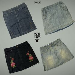 Y2K Britney Era Denim Mini Skirts (AA-826)