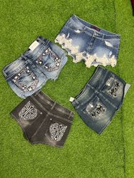Yv257 Embroidered Sexy Shorts 10P