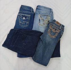 CR8410 Y2K FLARE JEANS