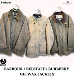 Premium Oil Wax Jackets (Barbour, Belstaff and Bur..