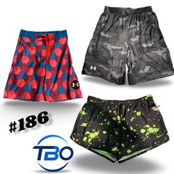 Mix Branded Shorts Brands( Nike, Adidas, Under Arm..