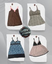Y2K Urban Grace Poly Camisoles