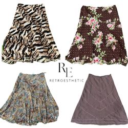 Y2K Britain Era Girl Poly Skirts -Re-323..