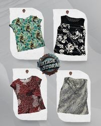Y2K Lush Fantasy Poly Blouse