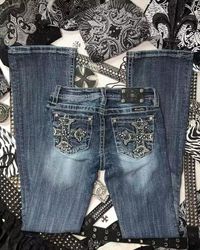 Miss me true religion rock revival flare jeans