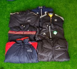 ADIDAS 7x VINTAGE JACKETS | Puffers + Track Tops |..