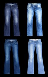 Y2k straight/bootcut/flared mixed denim pant VCH 0..