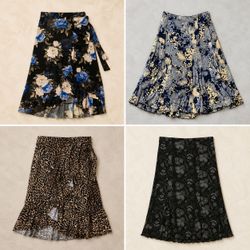 Y2k Floral Printed Skirts