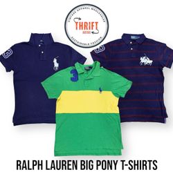 T2674 Ralph Lauren Big Pony👕 T-Shirts